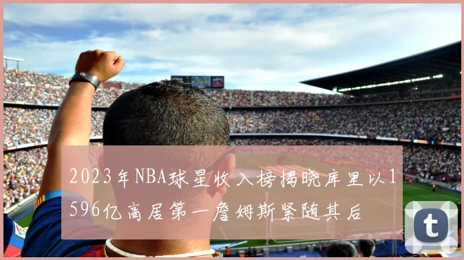 2023年NBA球星收入榜揭晓库里以1596亿高居第一詹姆斯紧随其后